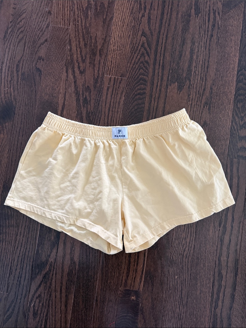 Yellow Parke shorts